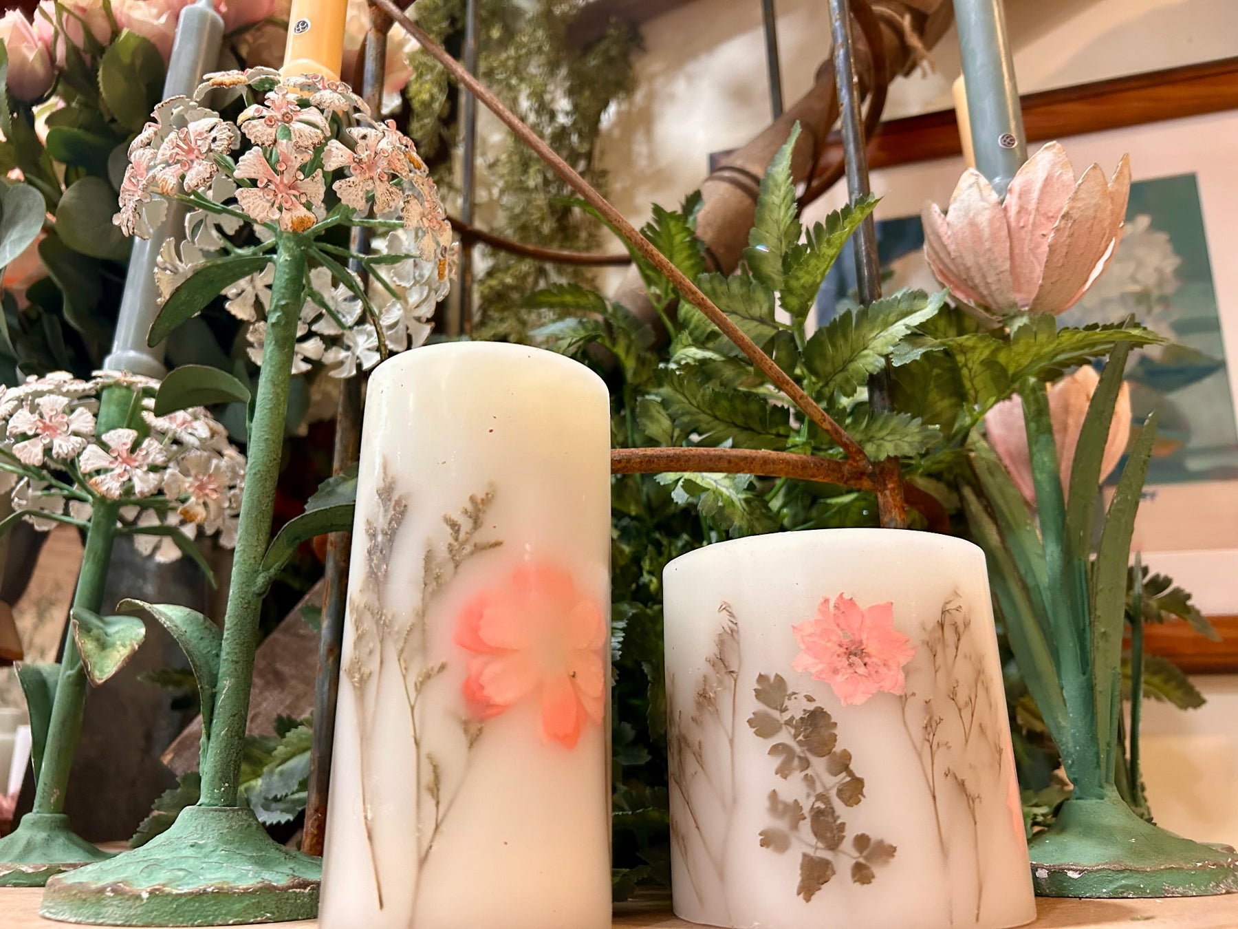 Spring Candle Centerpiece Workshop