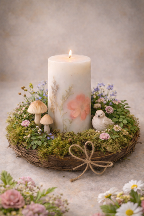 Spring Candle Centerpiece Workshop