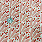 Petals - Underglaze Transfer Sheet - Pink / Red