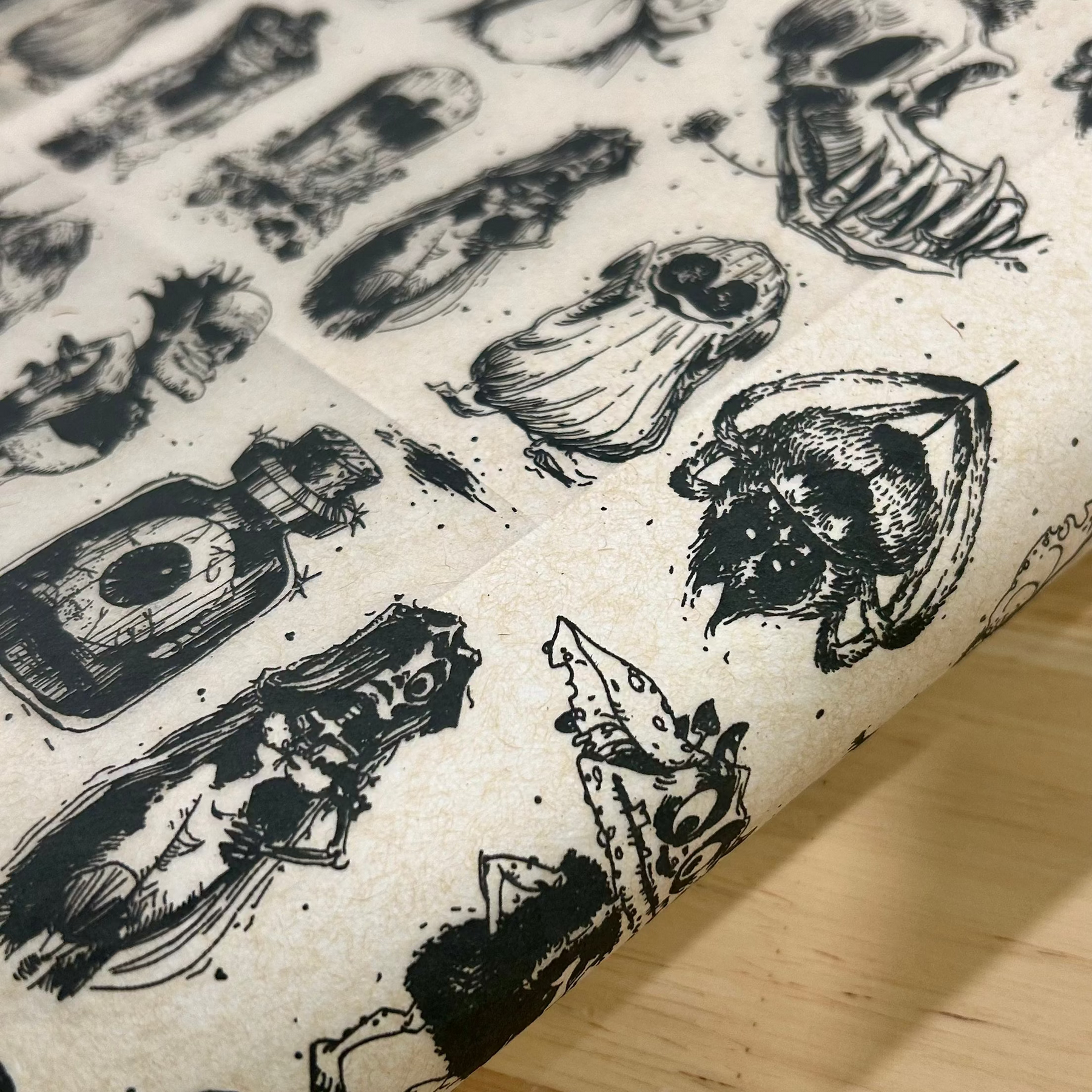 Monsters - Underglaze Transfer Sheet