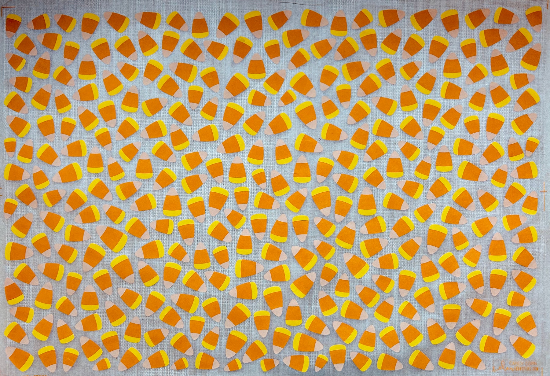 Candy Corn - Underglaze Transfer Sheet