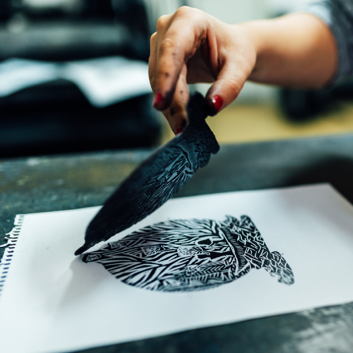 Introduction to Block Printing on Paper