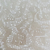 Music Notes -  Underglaze Transfer Sheet